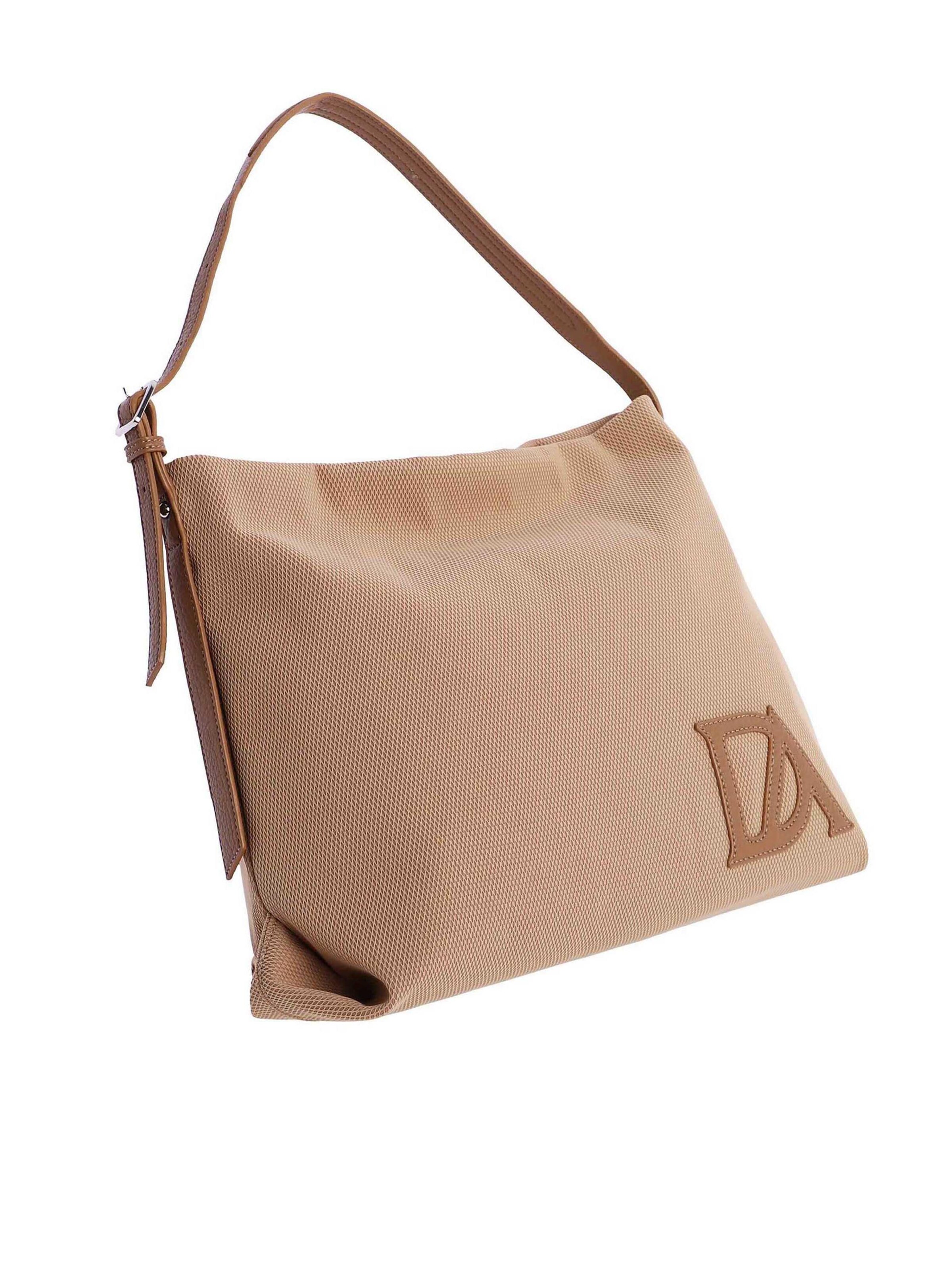 Don Algodon - Bolso de hombro 'Bolso de hombro para mujer Porto de nailon con cremallera' en beige