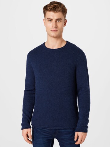 QS by s.Oliver Sweater in Blue: front