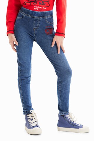 Desigual Skinny Jeans in Blauw: voorkant