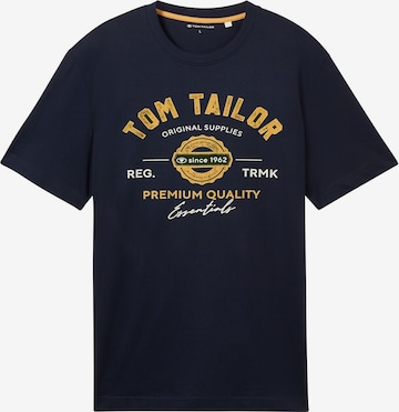 TOM TAILOR T-Shirt in Blau: Vorderseite