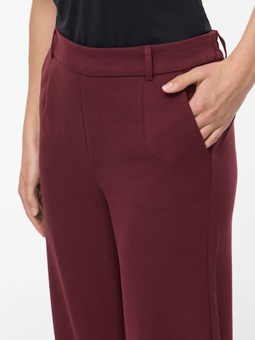 Wide Leg Pantalon 'VARONE' VILA en rouge