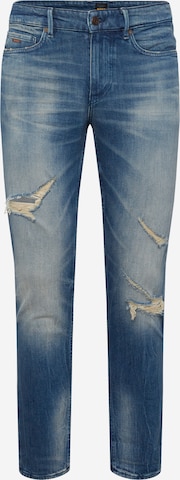 BOSS Orange Regular Jeans 'Delano' in Blauw: voorkant