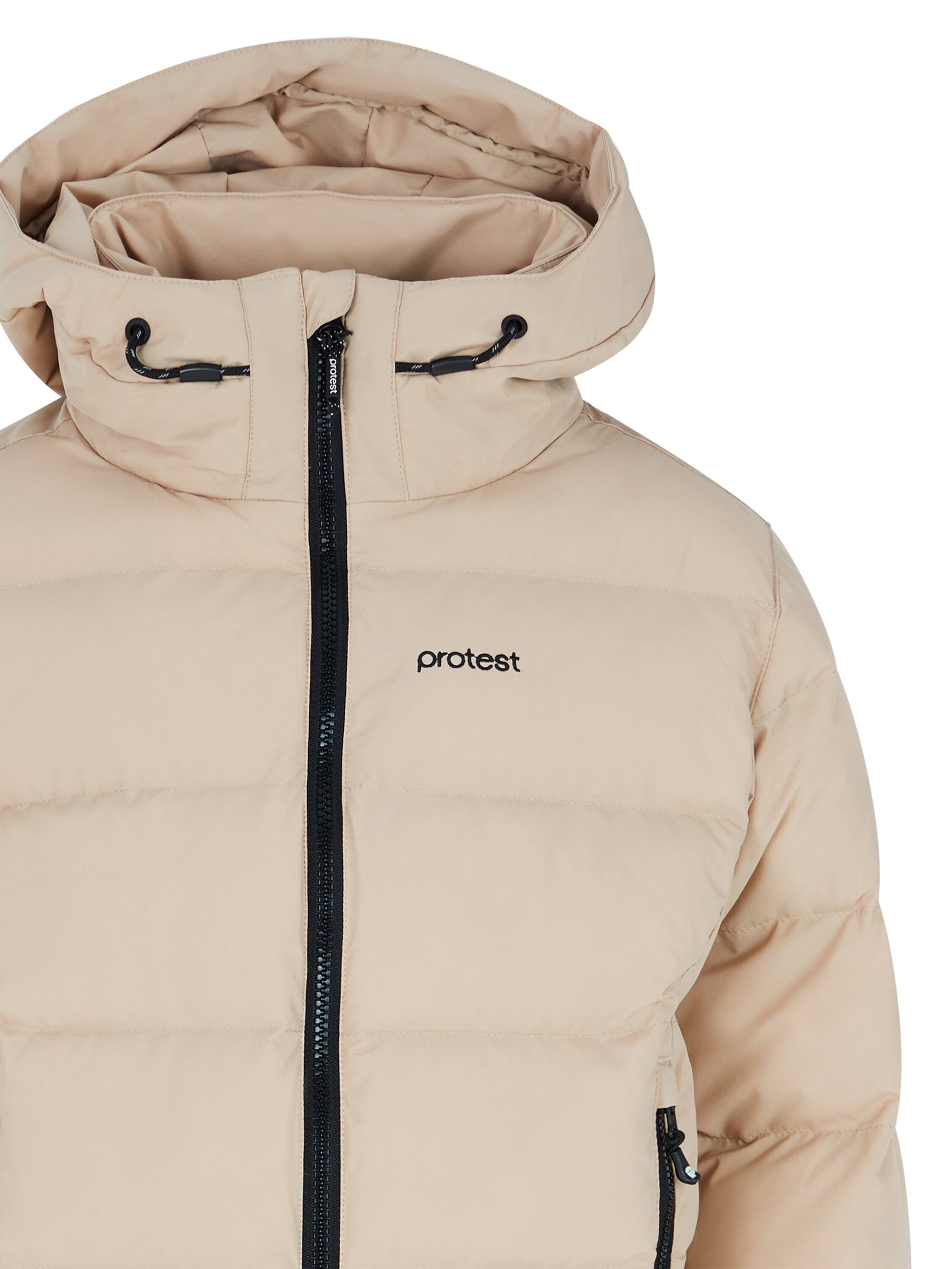 PROTEST Athletic Jacket 'PRTELINY JR' in Brown