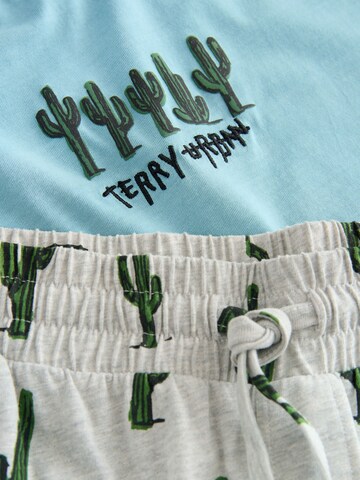 Pyjama court 'Terry Urban' Next en bleu