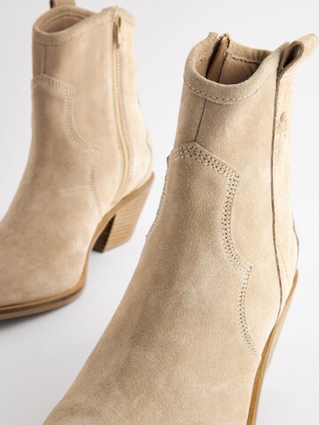 Next Cowboy boot 'Forever Comfort' in Beige