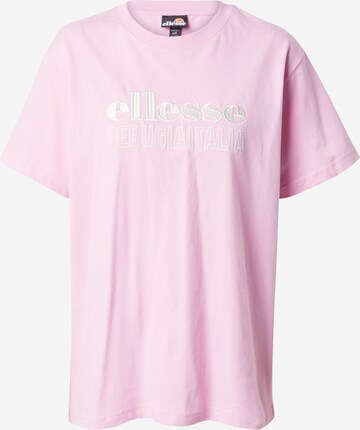 ELLESSE Shirt 'Casaletto' in Pink: front