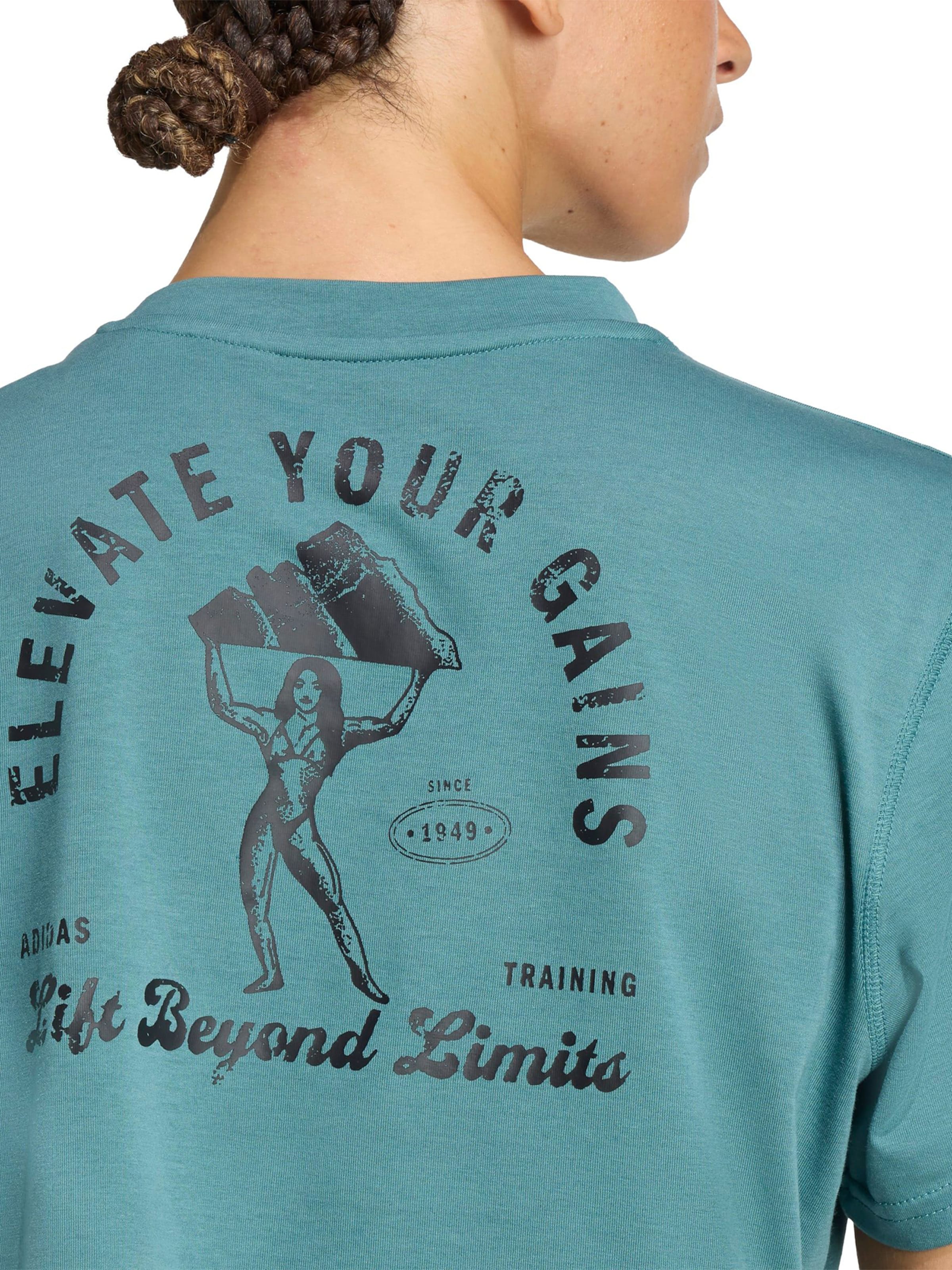 ADIDAS PERFORMANCE Функциональная футболка в Зеленый