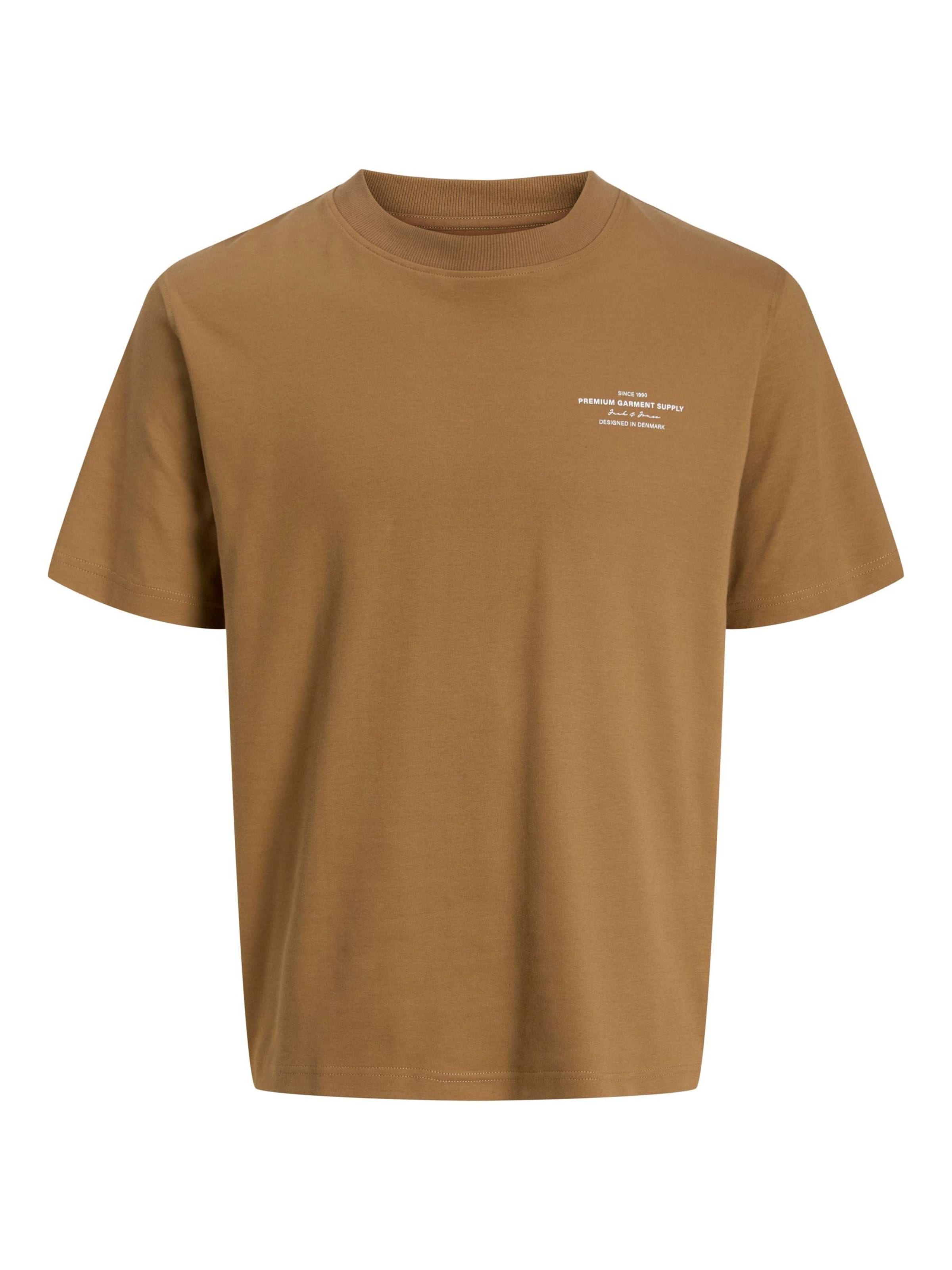 JACK & JONES Bluser & t-shirts 'Blachad' i brun: forside