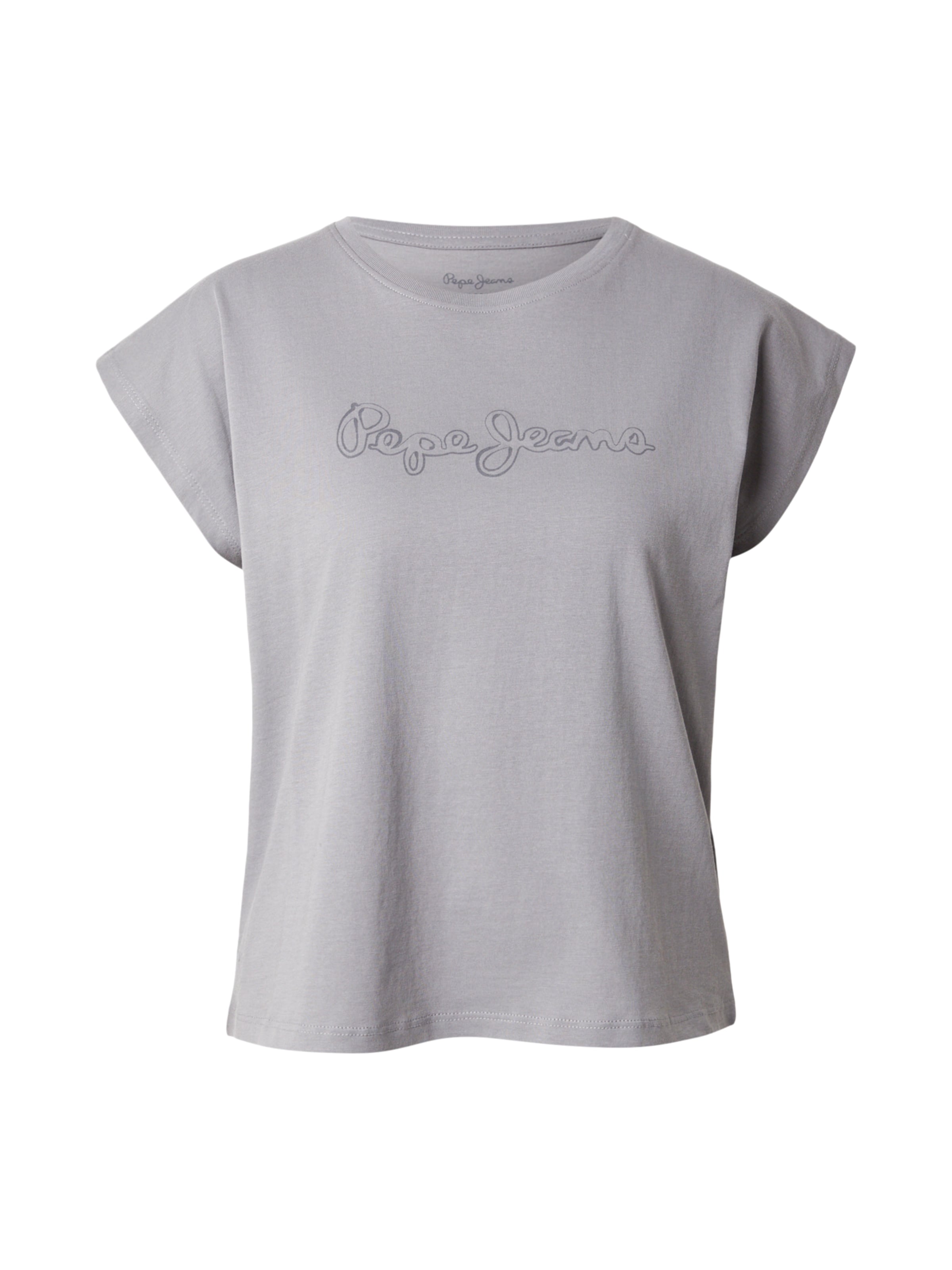 Pepe Jeans Μπλουζάκι σε γκρι: μπροστά