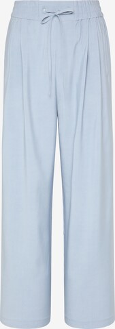 DreiMaster Klassik Wide leg Broek in Blauw: voorkant