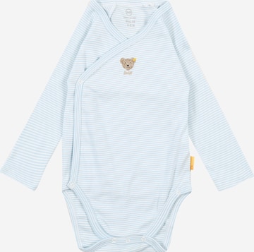 Steiff Collection Regular Romper/Bodysuit in Blue: front