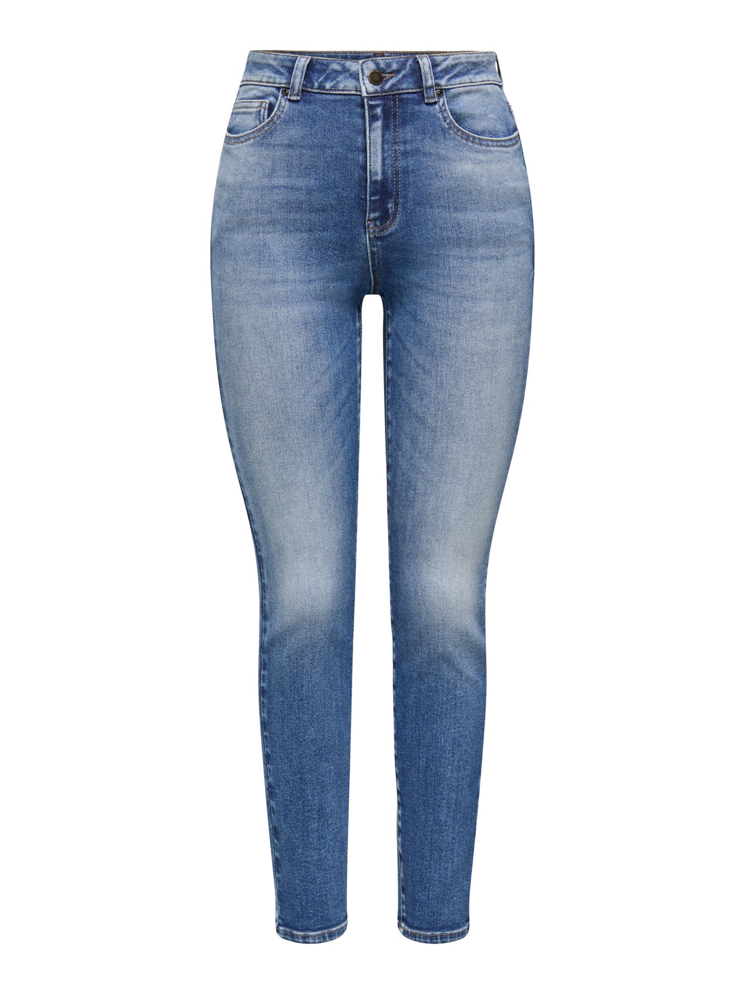 ONLY Slimfit Jeans 'ONLEmily Mila' in Blauw: voorkant