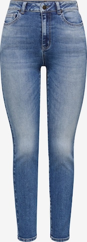Coupe slim Jean 'ONLEmily Mila' ONLY en bleu : devant