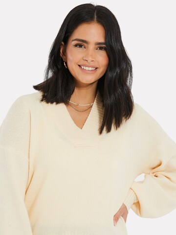 Threadbare Sweater 'Bloom' in Beige