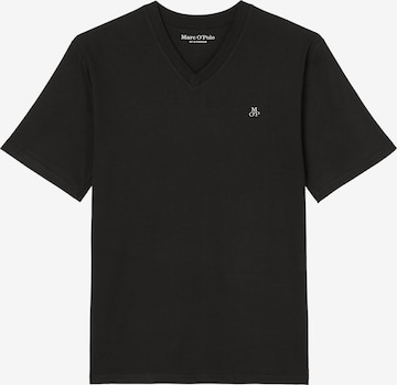 T-Shirt Marc O'Polo en noir : devant