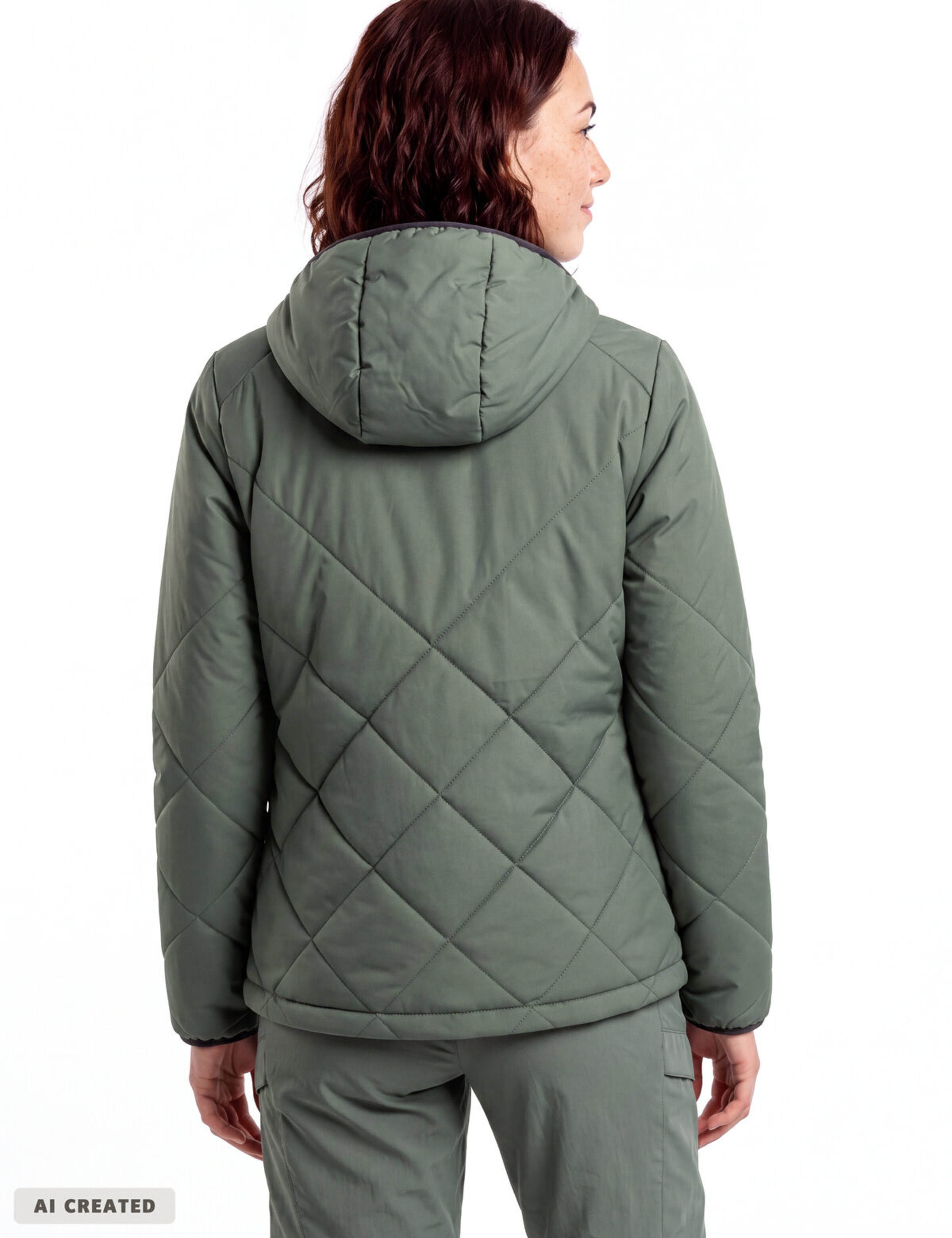 VAUDE Outdoorjas in Groen