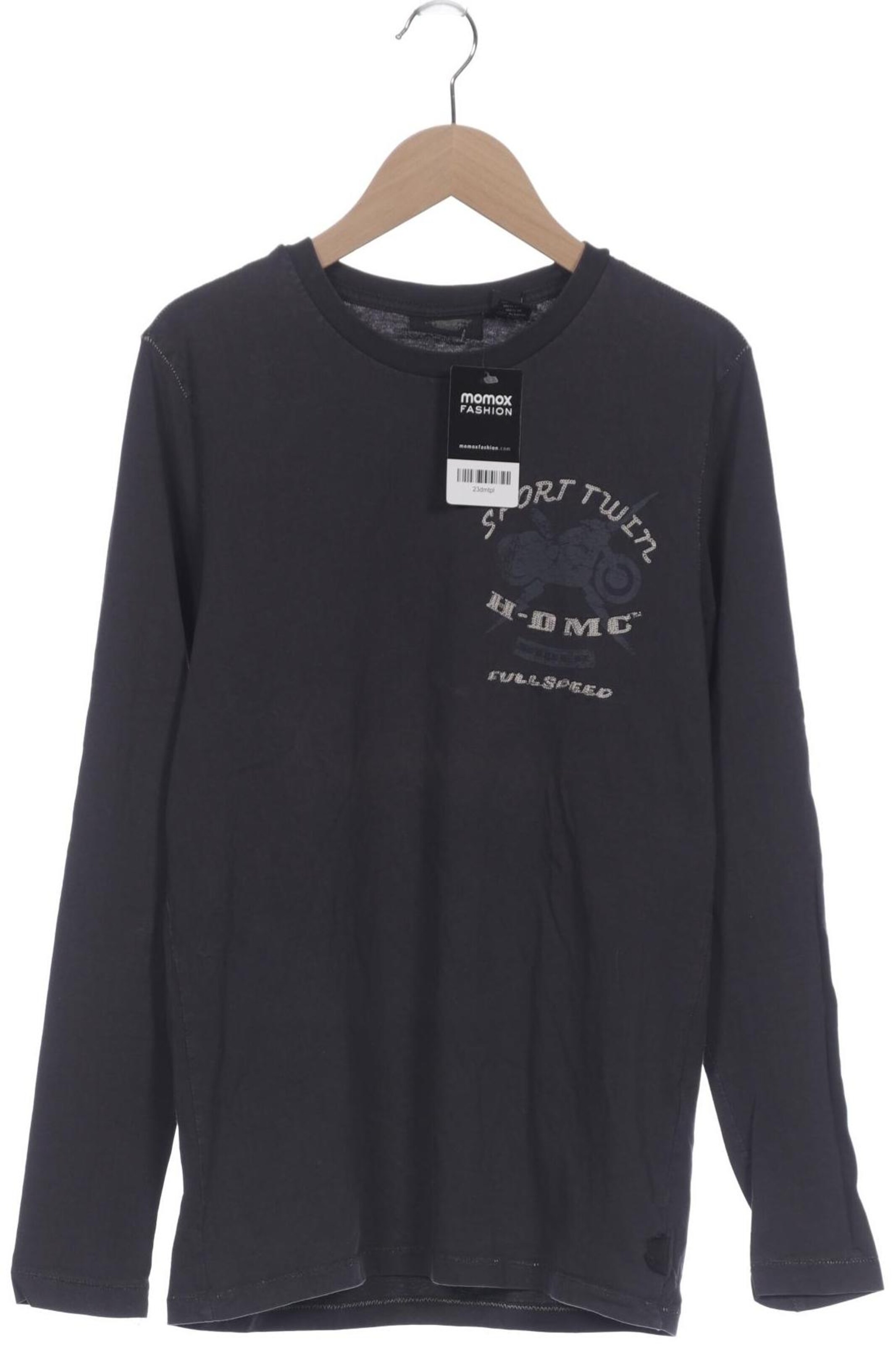 Harley Davidson Shirt in S in Grey: front