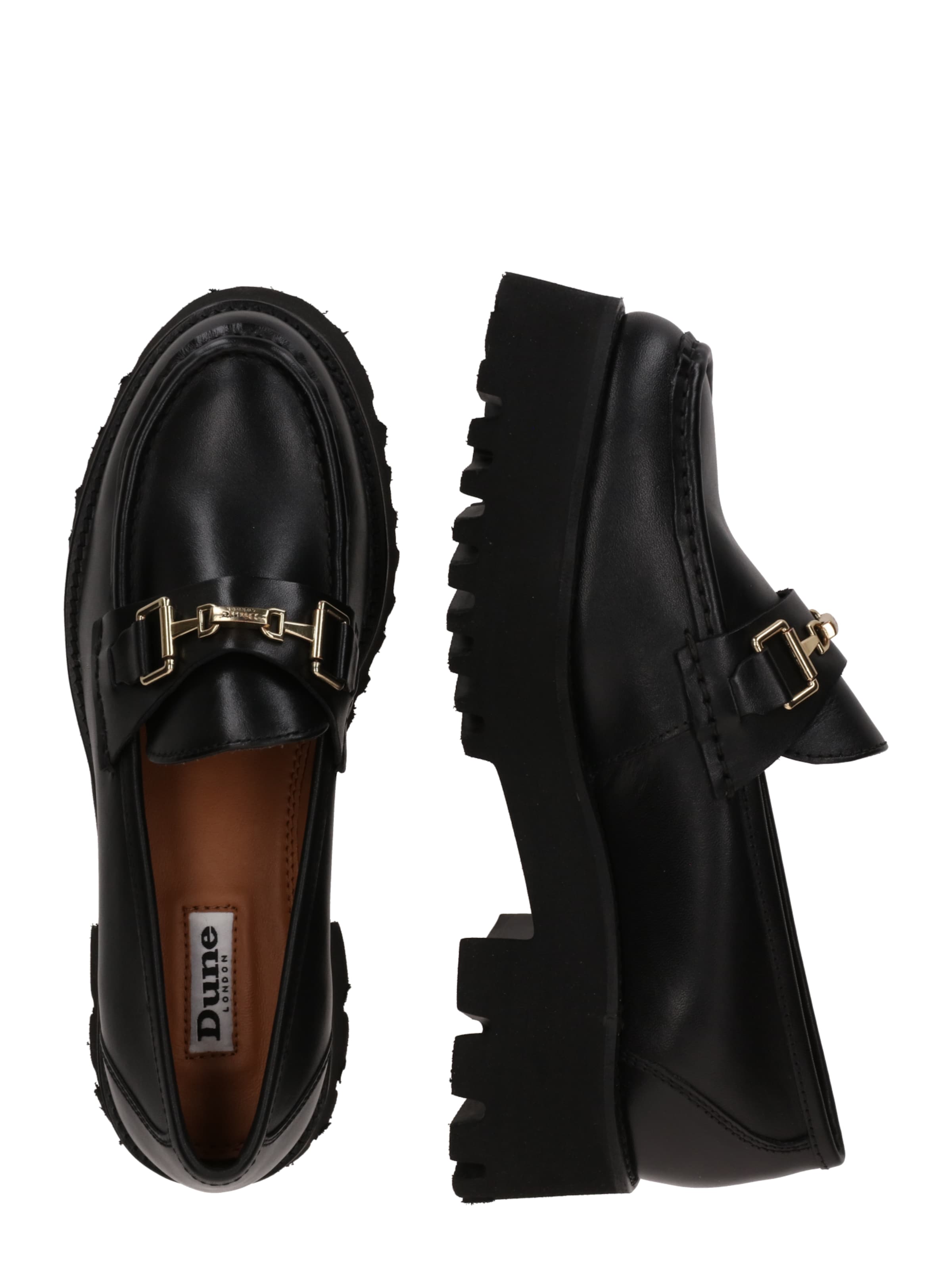 Chaussure basse Dune LONDON en noir