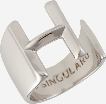 Bague Singularu en argent : devant