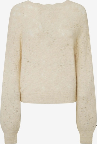 Pepe Jeans Pullover 'HELEN' in Weiß: Vorderseite