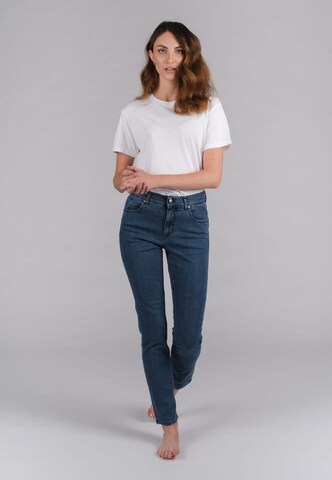 Coupe slim Jean 'Cici' Angels en bleu