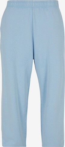 Urban Classics Tapered Trousers in Blue: front