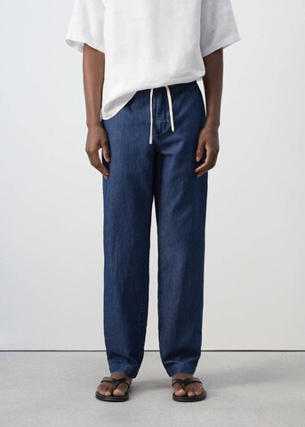 MANGO MAN Tapered Jeans 'Tudy' in Blue: front