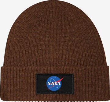 Youth Designz Beanie 'NASA' in Brown: front