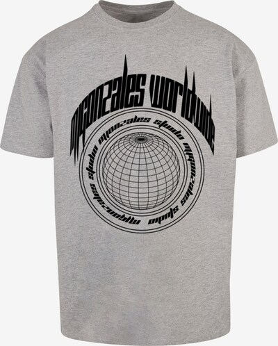 MJ Gonzales Shirt 'Worldwide' in grau / schwarz, Produktansicht