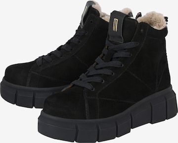 Crickit Lace-Up Ankle Boots ' LEXA ' in Black