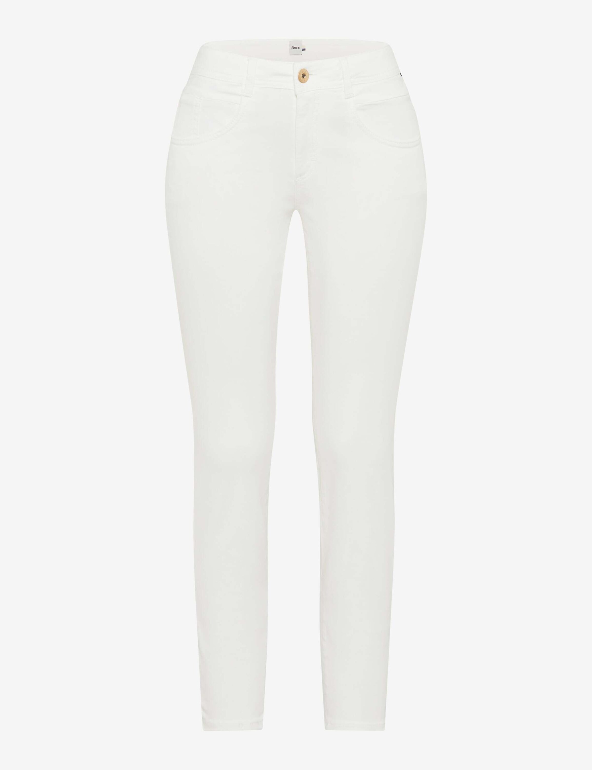 BRAX Slimfit Jeans in Wit: voorkant