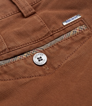 Meyer Hosen Slim fit Chino Pants in Brown