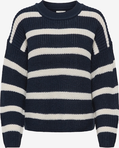 JDY Oversized neulepaita 'JDYJUSTY' värissä yönsininen / valkoinen, Tuotenäkymä