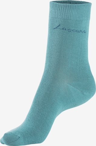 LASCANA Socken in Blau