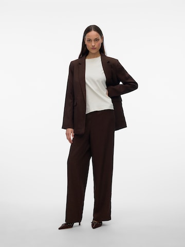 VERO MODA Wide leg Pants in Brown