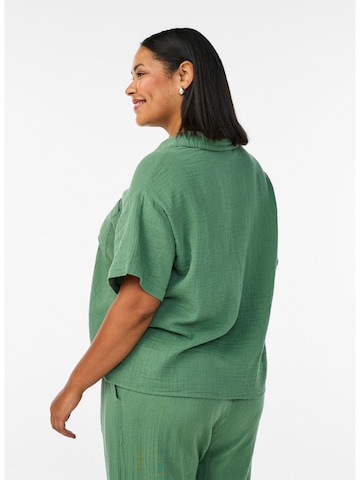 Zizzi Bluse 'VVivu' i grøn
