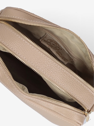 Borsa a tracolla Gave Lux di colore beige, Visualizzazione prodotti