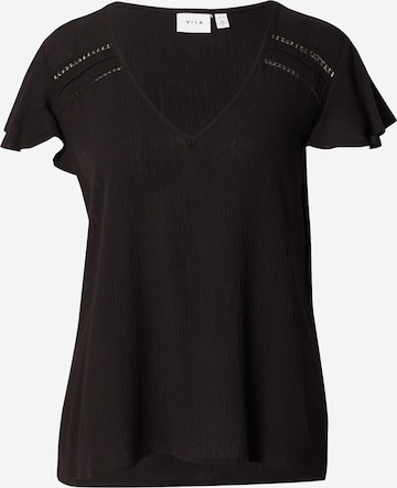 VILA Shirt 'Mesa' in Black: front