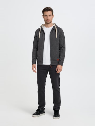 BLEND Sweat jacket 'Speedy' in Grey