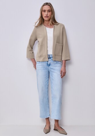 STREET ONE Strickjacke in Beige: Vorderseite