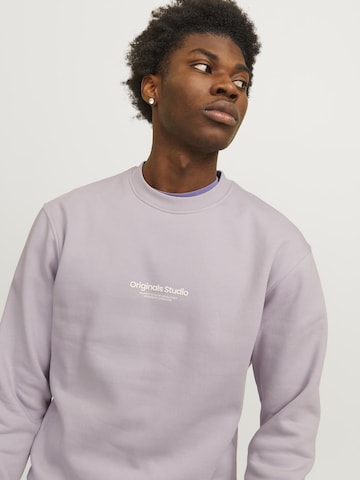 JACK & JONES - Sweatshirt 'Vesterbro' em roxo