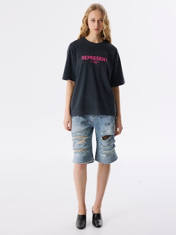 Twist Shirt in Grijs