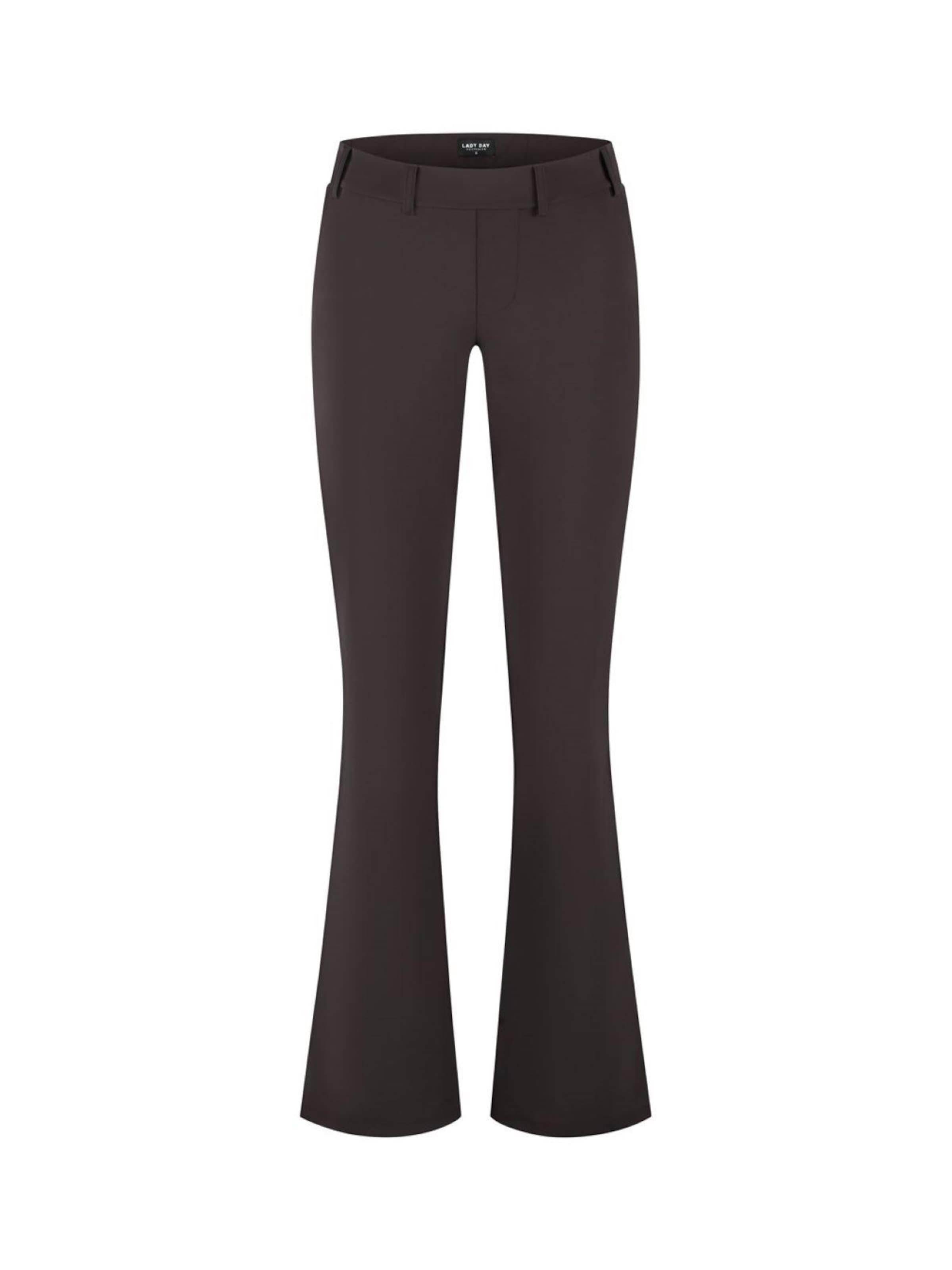 Lady Day Regular Trousers 'Lady Day Poppy Bruin' in Brown: front