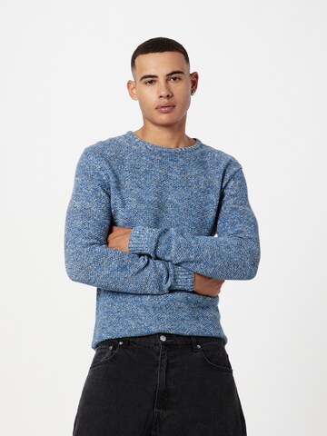 BLEND Sweater in Blue: front