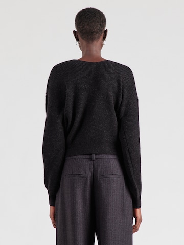 Geacă tricotată 'FUZZY WRAP' de la SCOTCH & SODA pe gri