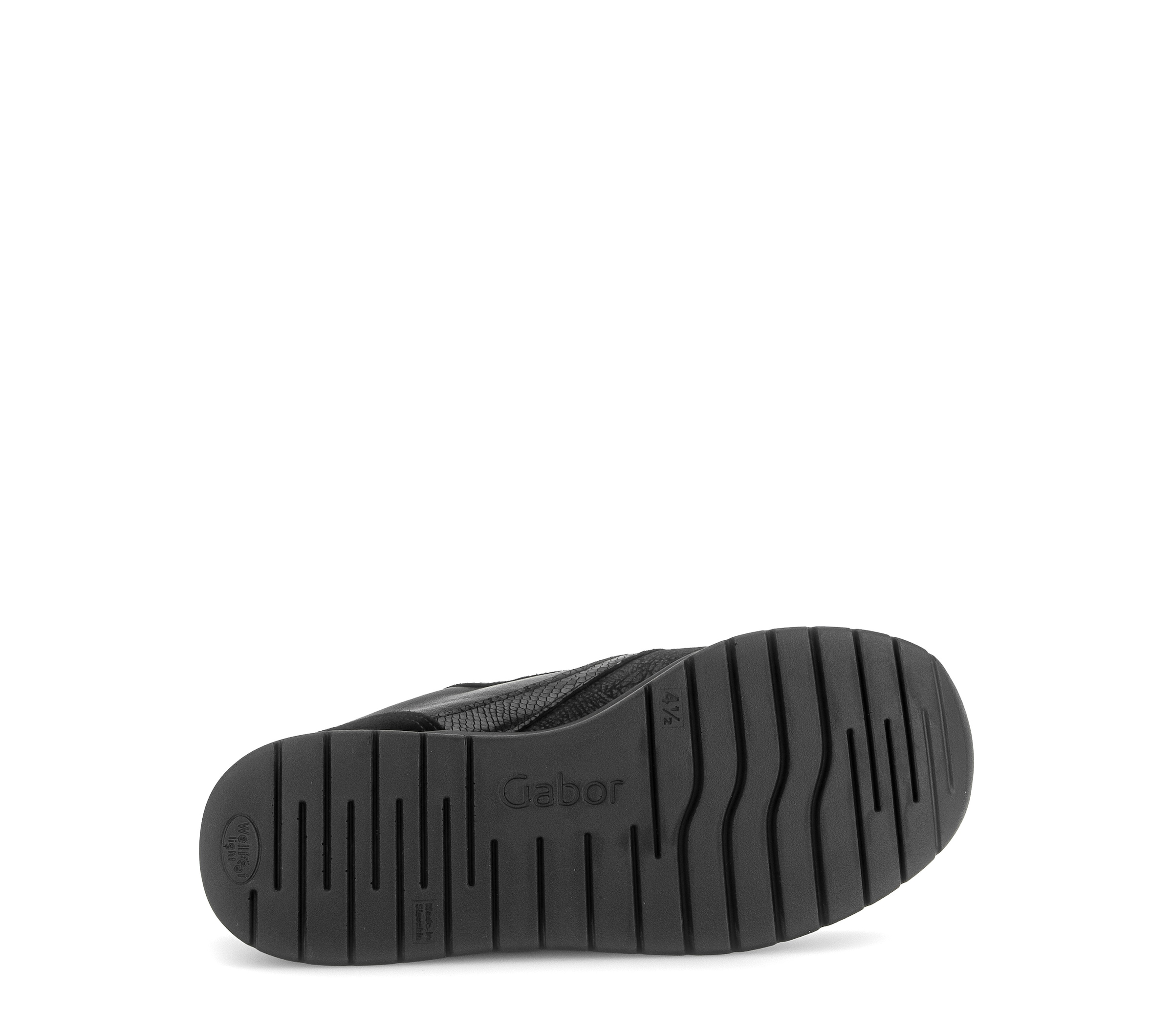 GABOR Platform trainers in Black