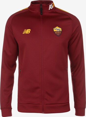 new balance Sportjacke 'AS Roma Pre-Game' in Rot: predná strana