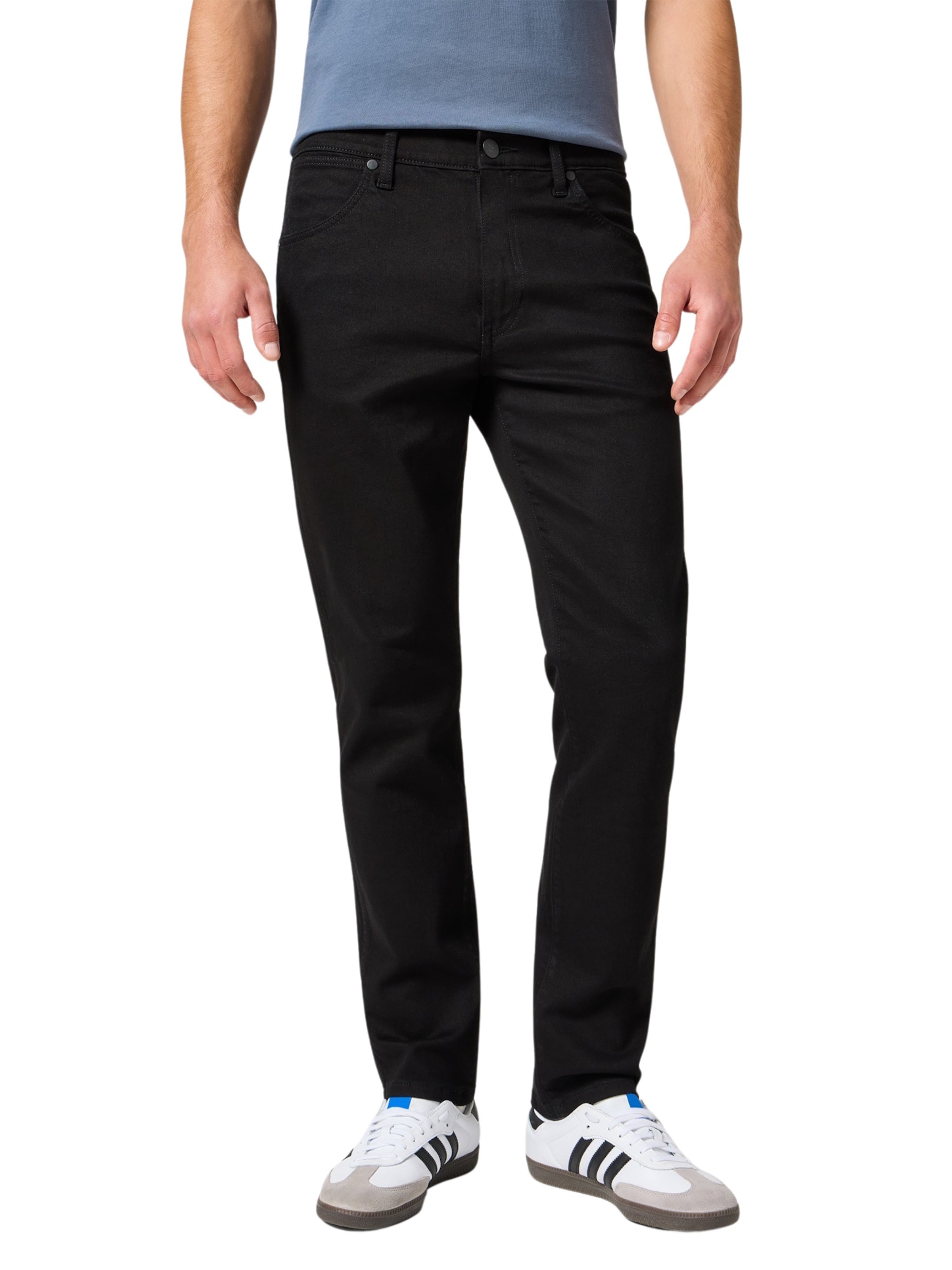 WRANGLER Regular Jeans 'LARSTON' i blå: framsida