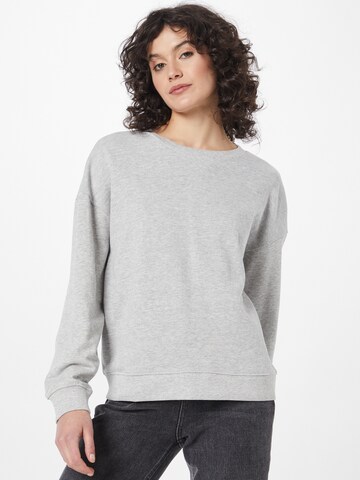 VILA Sweatshirt 'MUSTY' in Grey: front