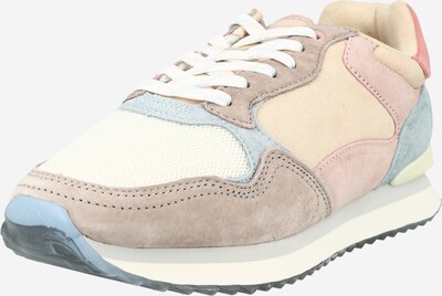 HOFF Zapatillas deportivas bajas 'BARCELONA' en beige / azul claro / albaricique / rosa, Vista del producto